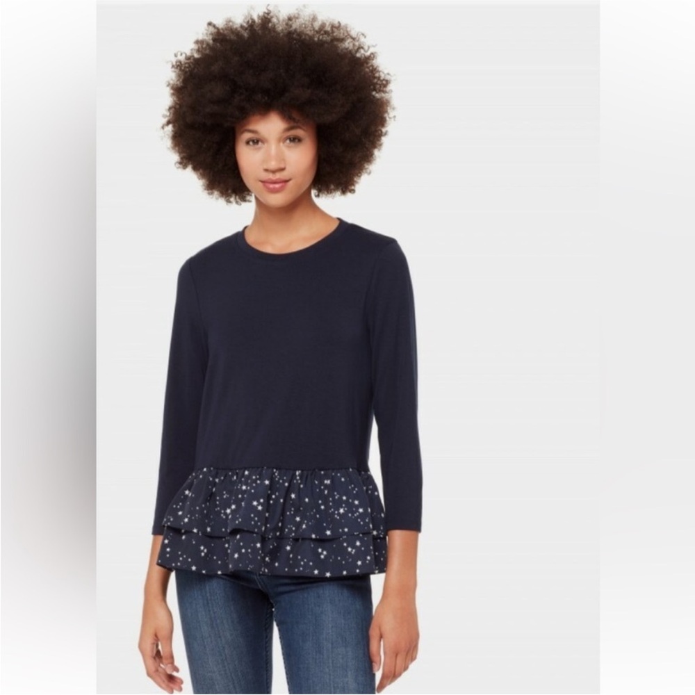 Kate Spade- Broome Street Peplum Blouse